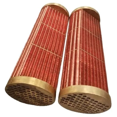 Copper Fin Marine Shell Core Intercooler Heat Exchanger