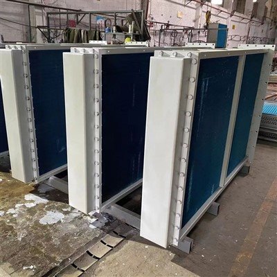 Tubo na gansa 15.88 1.2mm Kapal na Aluminium Fin Water Cooler Epektibon Heat Exchanger Parad Hydro Power Plant Use