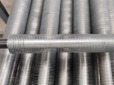 Presyo na Pabrika Heat Exchanger Extruded Longitudinal Finned Tube Aluminium Fins Heater Parts TUV CE Certified Drying Equipment