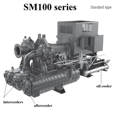 Hanwha Samsung Air Cooler Intercooler Parad Air Compressor Sm6100