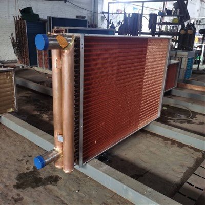 High Efficiency Copper Tube Fin Heat Exchanger Corrosion-Proof Parad HVAC Industrial Applications